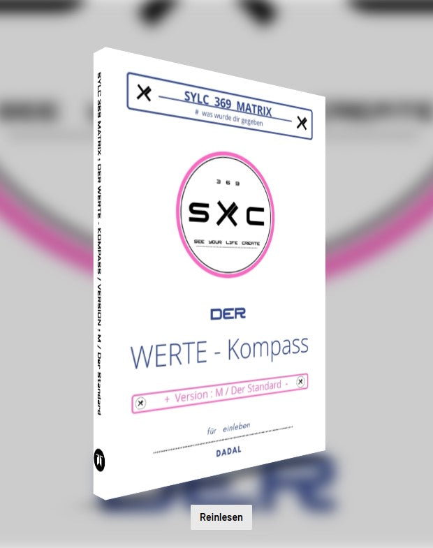 BUCH "SYLC 369 MATRIX" / Der WERTE - Kompass